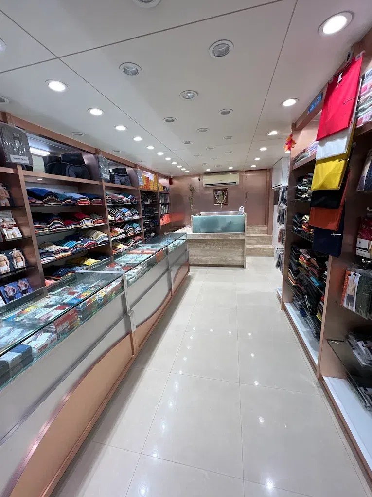 Hosiery display counter
